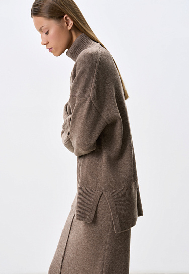Cashmere and wool jumper - BRUSNIKA Women Clothes
