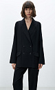Knitted double-breasted jacket - BRUSNIKA. Women clothes