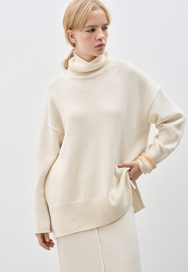 Cashmere and wool jumper - BRUSNIKA Women Clothes