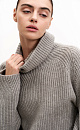 Alpaca wool knit jumper - BRUSNIKA. Women clothes