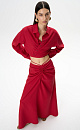 Skirt with ties - BRUSNIKA. Women clothes