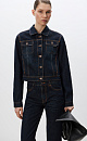 Denim jacket with patch pockets - BRUSNIKA. Women clothes