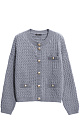 Extrafine Merino Wool Cardigan - BRUSNIKA. Women clothes