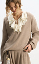 V-neck jumper - BRUSNIKA. Women clothes