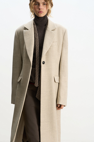 Wool coat - BRUSNIKA Women Clothes