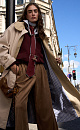 Trousers with suede trim - BRUSNIKA. Women clothes