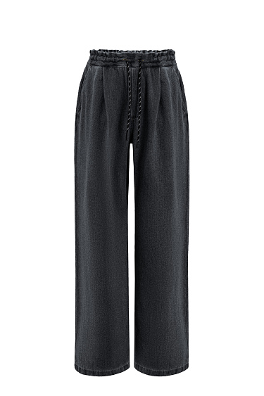 Drawstring jeans - BRUSNIKA Women Clothes