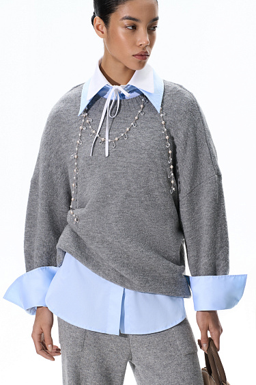 Removable collar - BRUSNIKA Women Clothes