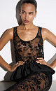 Lace top with Basque - BRUSNIKA. Women clothes