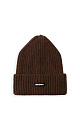 Knitted foldover cuff hat  - BRUSNIKA. Women clothes