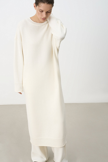 Cashmere and wool dress - BRUSNIKA Women Clothes