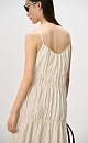 Striped sundress with lace - BRUSNIKA. Women clothes