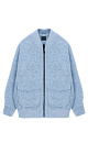 Wool bomber jacket with zip - BRUSNIKA. Women clothes