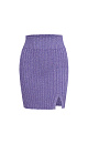 Mini skirt with lurex - BRUSNIKA. Women clothes