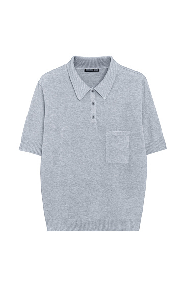 Polo t-shirt with pocket - BRUSNIKA Women Clothes