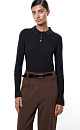 Polo T-shirt - BRUSNIKA. Women clothes
