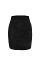 Velvet mini skirt - BRUSNIKA. Women clothes