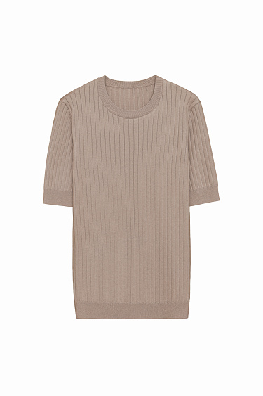 Longline T-shirt - BRUSNIKA Women Clothes