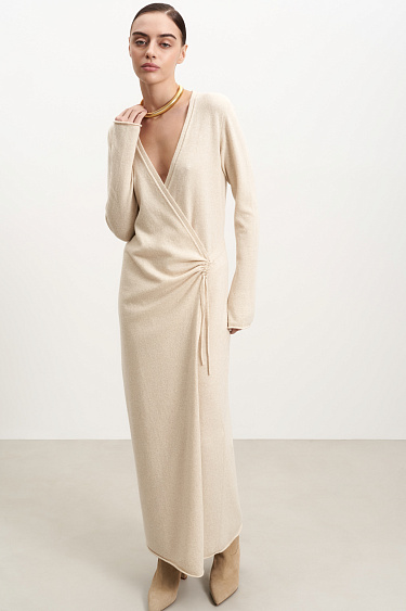 wrap dress - BRUSNIKA Women Clothes