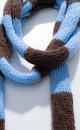 narrow mohair scarf - BRUSNIKA. Women clothes