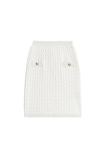 Mini skirt made of extrafine merino wool - BRUSNIKA Women Clothes