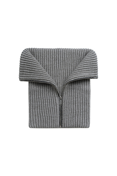 Wool blend turtleneck collar - BRUSNIKA Women Clothes