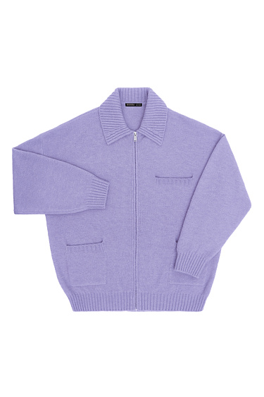 Wool blend bomber jacket - BRUSNIKA Women Clothes