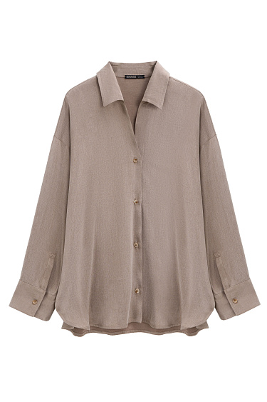 Loose shirt made of cupra - BRUSNIKA Women Clothes