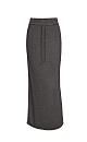 Linen maxi skirt - BRUSNIKA. Women clothes