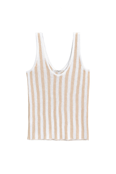 100% linen knit shirt - BRUSNIKA Women Clothes