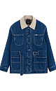 Denim jacket with a corduroy collar - BRUSNIKA. Women clothes