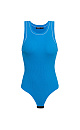 Ribbed knit bodysuit - BRUSNIKA. Women clothes