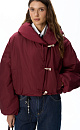cropped jacket with an Asian fastening - BRUSNIKA. Women clothes
