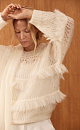 Jumper with fringes - BRUSNIKA. Women clothes