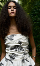 Corset with a peplum and beaded embroidery - BRUSNIKA. Women clothes