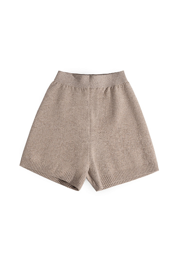Mini wool and cashmere shorts - BRUSNIKA Women Clothes
