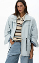 Parka with shoulder pads - BRUSNIKA. Women clothes