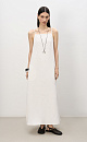Loose 100% linen sundress - BRUSNIKA. Women clothes