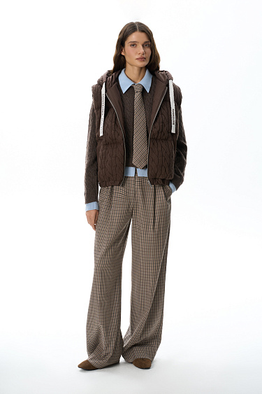 Quilted down vest - BRUSNIKA Women Clothes