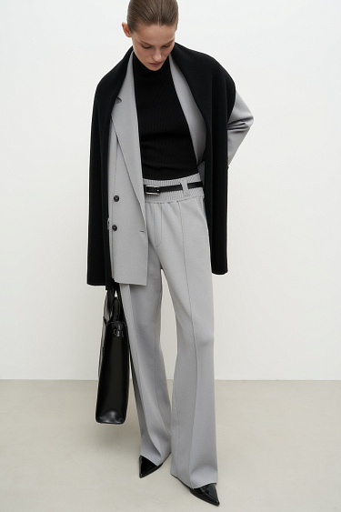 Classic straight-leg trousers - BRUSNIKA Women Clothes