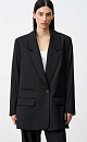 Basic side slits blazer - BRUSNIKA. Women clothes