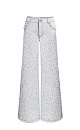 Straight jeans with fringes - BRUSNIKA. Women clothes