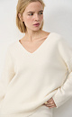 V-neck jumper - BRUSNIKA. Women clothes