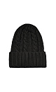 Cable knit hat - BRUSNIKA. Women clothes
