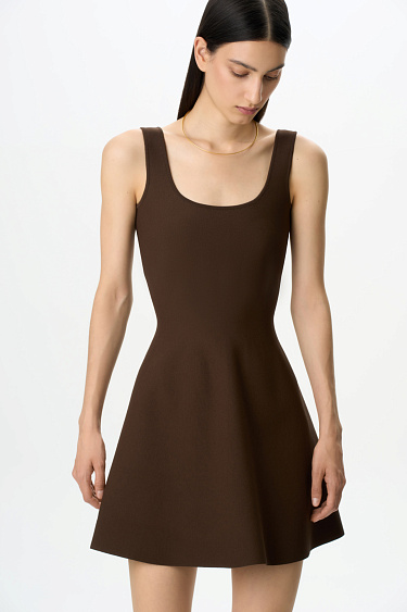 Knit mini dress - BRUSNIKA Women Clothes