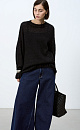 Semi-sheer openwork jumper - BRUSNIKA. Women clothes