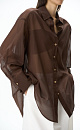 Fine cotton shirt - BRUSNIKA. Women clothes