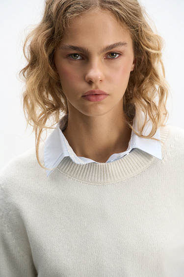 100% cashmere T-shirt - BRUSNIKA Women Clothes