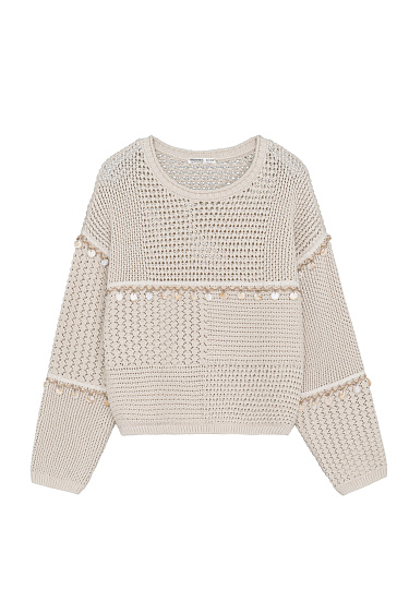 Beaded jumper - BRUSNIKA Women Clothes