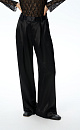 Satin trousers - BRUSNIKA. Women clothes